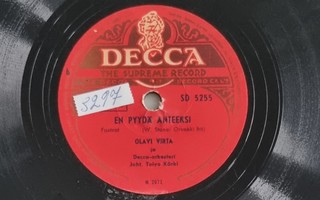 Savikiekko 1954 - Olavi Virta Metro-Tytöt - Decca SD 5255