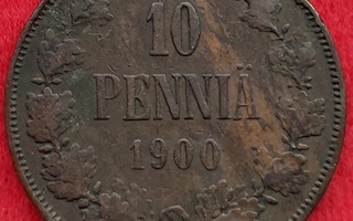 10 penniä 1900