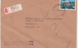 1968 Tampere kirjattu kirje