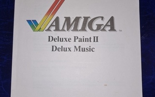 AMIGA Deluxe Paint II - Delux Music kirja
