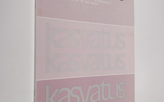 Kasvatus 2/1998 : Suomen kasvatustieteellinen aikakauskirja