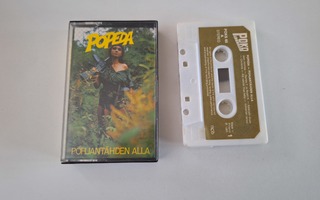 POPEDA - POHJANTÄHDEN ALLA c-kasetti ( RARE )
