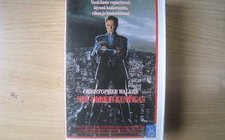 NEW YORKIN KUNINGAS (christopher walken) VHS /FIX