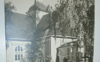 Jakobstad / PIetarsaari, kirkko, vanha valokuvapk, p. 1933