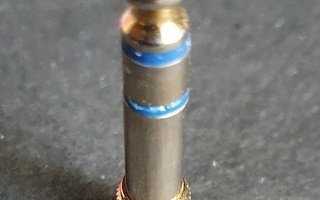 Kullattu adapteri 3,5mm - 6,3mm plug