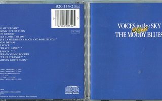 THE MOODY BLUES . CD-LEVY . VOICES IN THE SKY .THE BEST OF