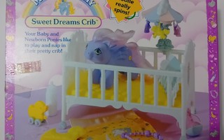 G1 My little pony, Sweet Dreams Crib (MIB 1989)