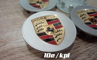 Porsche vannekeskiöt / Kulta-Hopeat / 75mm