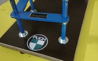 Puch korjaus - jigi kaikkiin V- malleihin, Made in Finland