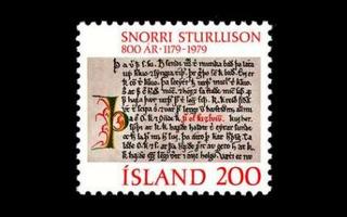 Islanti 546 ** Snorri Sturluson (1979)
