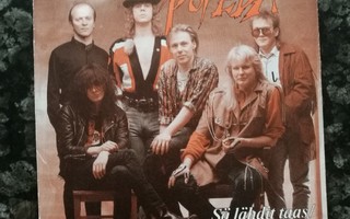 Manse Rock Popeda single 1988 Sä lähdit taas