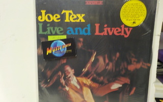 JOE TEX - LIVE AND LIVELY M-/M- LP