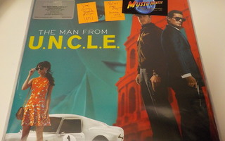 OST - THE MAN FROM UNCLE 1ST PRESS HOLLAND UUSI 2LP