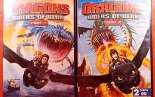 (SL) 4 DVD) Dragons: Defenders of Berk - Part 1 & 2 (2014)