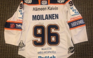 Sami Moilanen Tappara game worn pelipaita 2018-19