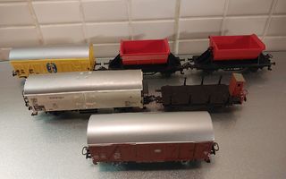 Märklin 6kpl tavaravaunuja