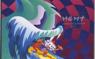 MGMT: Congratulations – original 2010 gf sleeve CD w/ insert