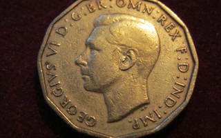 3 pence 1945 Iso-Britannia-Great Britain