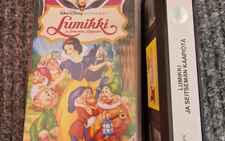 Lumikki ja Seitsemän Kääpiötä (Disney) VHS