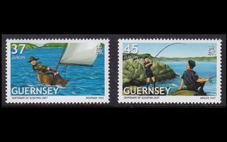 Guernsey 1131-2 ** Europa partio (2007)