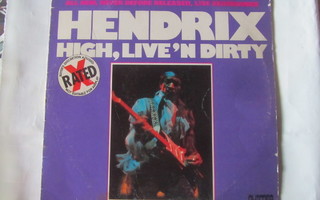 Jimi Hendrix: High,Live´n Dirty   LP   1978