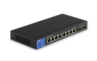 Linksys LGS310MPC Hallittu L3 Gigabit Ethernet (