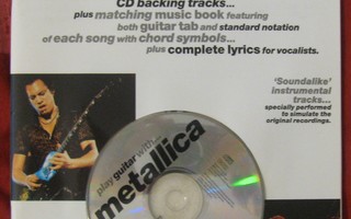 Play guitar with Metallica nuottikirja + CD