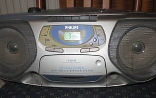 Philips AZ1020 stereo radio-cd-kasettisoitin