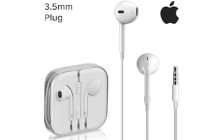 Apple EarPods nappikuulokkeet kuulokeliitännällä