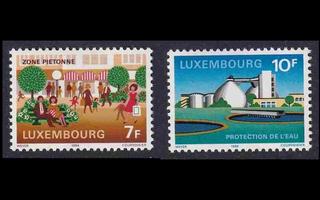 Luxemburg 1095-6 ** Ympäristönsuojelu (1984)