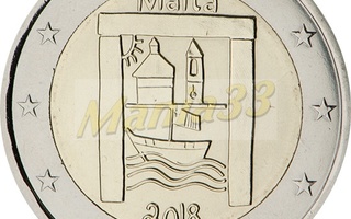 2€ Juhlaraha Malta 2018 Cultural heritage