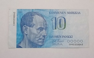 Korvaava seteli 10 markkaa 1986   1995 sarjaa