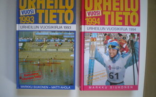 HALVALLA Urheiluvuosi 1993 ja 1994, LUKEMATON!!!