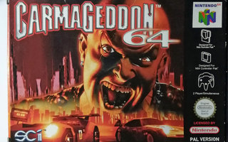 Carmageddon 64 (CIB) (EU) N64 (Käytetty)