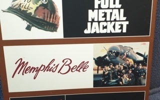Full Metal Jacket,Memphis Belle,Kolme Kuningasta 3DVD