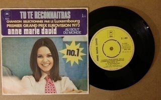 Anne Marie David Tu Te Reconnaitras 7" Eurovision 1973