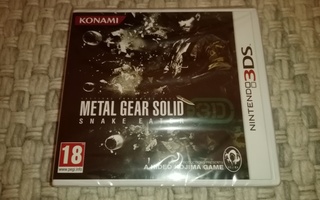 Metal Gear Solid 3D: Snake Eater 3DS (uusi/muoveissa)