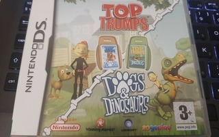 Nintendo DS Top Trumps Dogs & Dinosaurs CIB