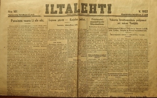 Iltalehti 1922