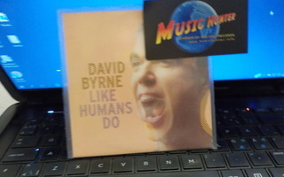 DAVID BYRNE - LIKE HUMANS DO CD SINGLE PROMO