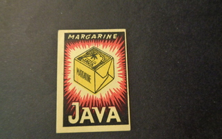 TT-etiketti Java margarine