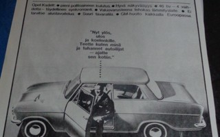 Opel Kadett A,B lamikuvia