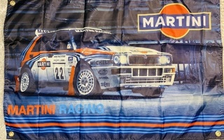 Martini Racing Lancia Delta Integrale Group B seinälippu 1kp