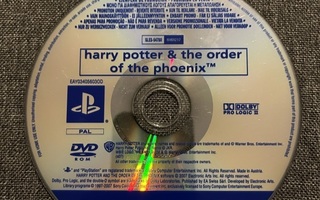 Harry Potter & The Order Of The Phoenix PS2 PROMO
