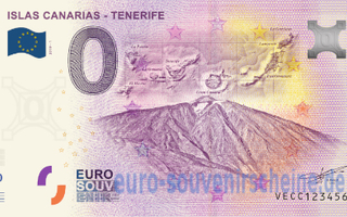 *NOLLA-EURO*ESPANJA 2019*ISLAS CANARIAS - TENERIFE*