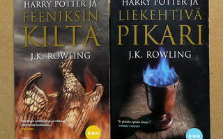 J.K.Rowling: Koko Harry Potter -sarja suomeksi pokkarina