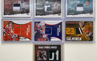 Cardset JERSEY ja PATCH kortit