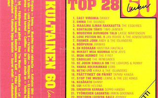 Kultainen 60-luku Punainen Tupla TOP28 c-kasetti