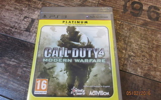 PS3 Call of Duty 4 - Modern Warfare CIB