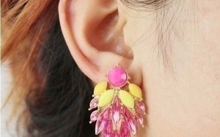 0402 .. Fashion Women Jewelry Crystal .. Korvakorut